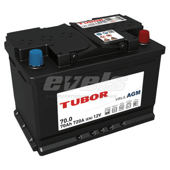 TUBOR AGM  6ст-70.0 VRLA евро