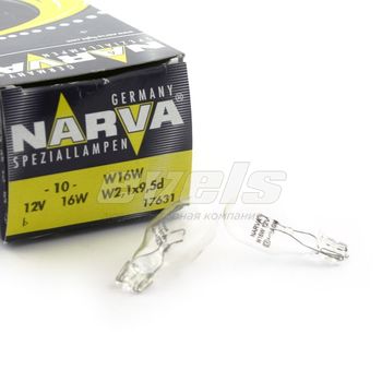 Лампа "NARVA" 12v 16W (W2,1x9,5d) /W16W